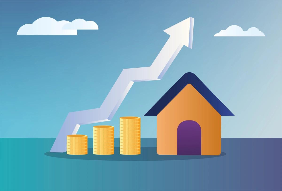 Illustration of rent costs increasing