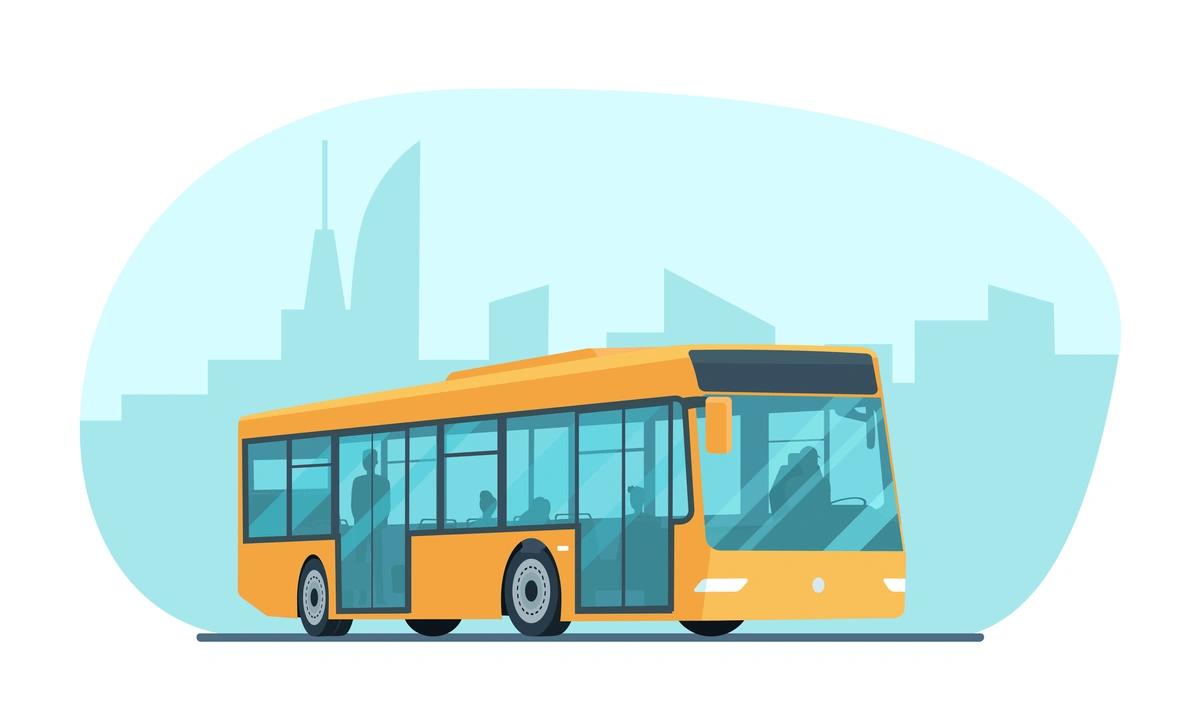 Illustration of bus